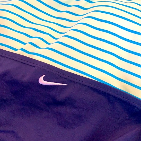 Nike Sport Women's 2 piece Striped Tankini Swimsuit Size Small NWT $100 - Picture 6 of 6